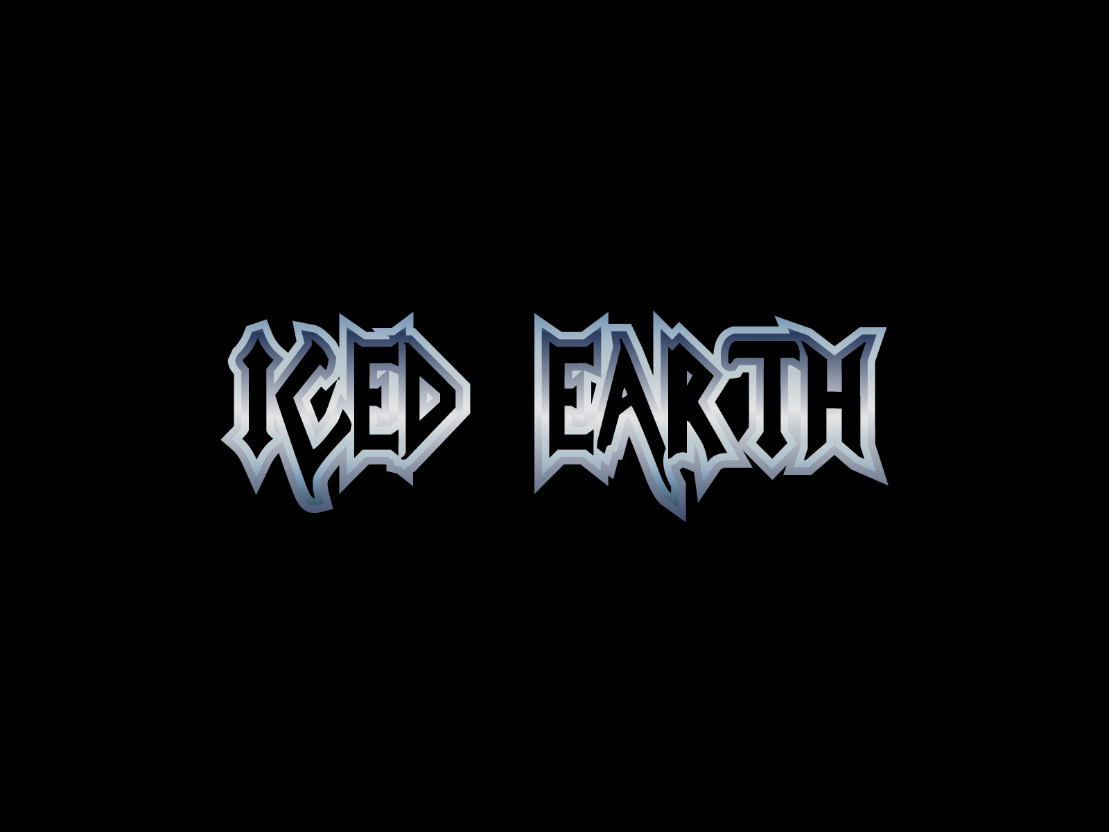 Iced Earth Band Logo Wallpaper