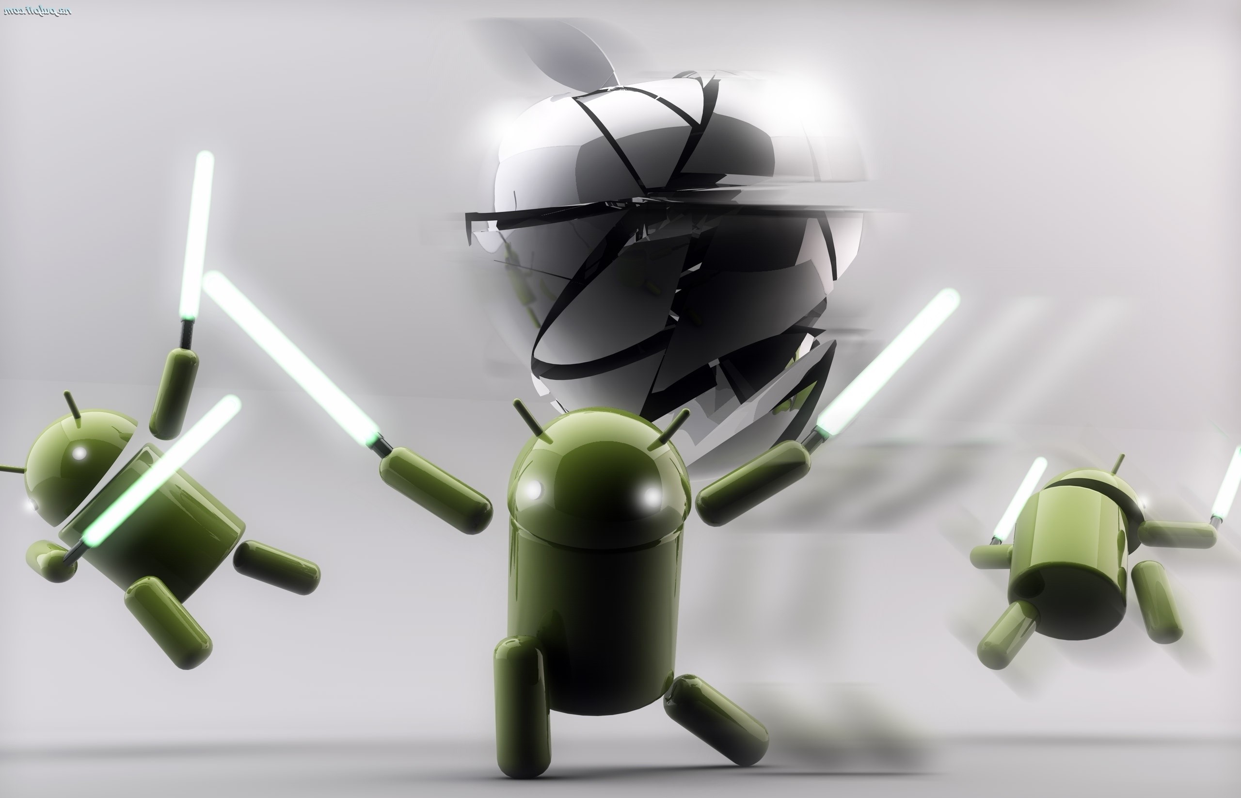 Android Vs Apple Image HD Wallpaper