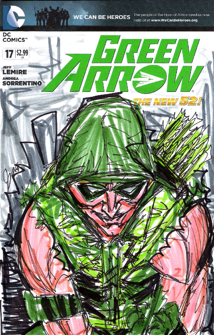 New Green Arrow Cover Vii By Joselrodriguesart