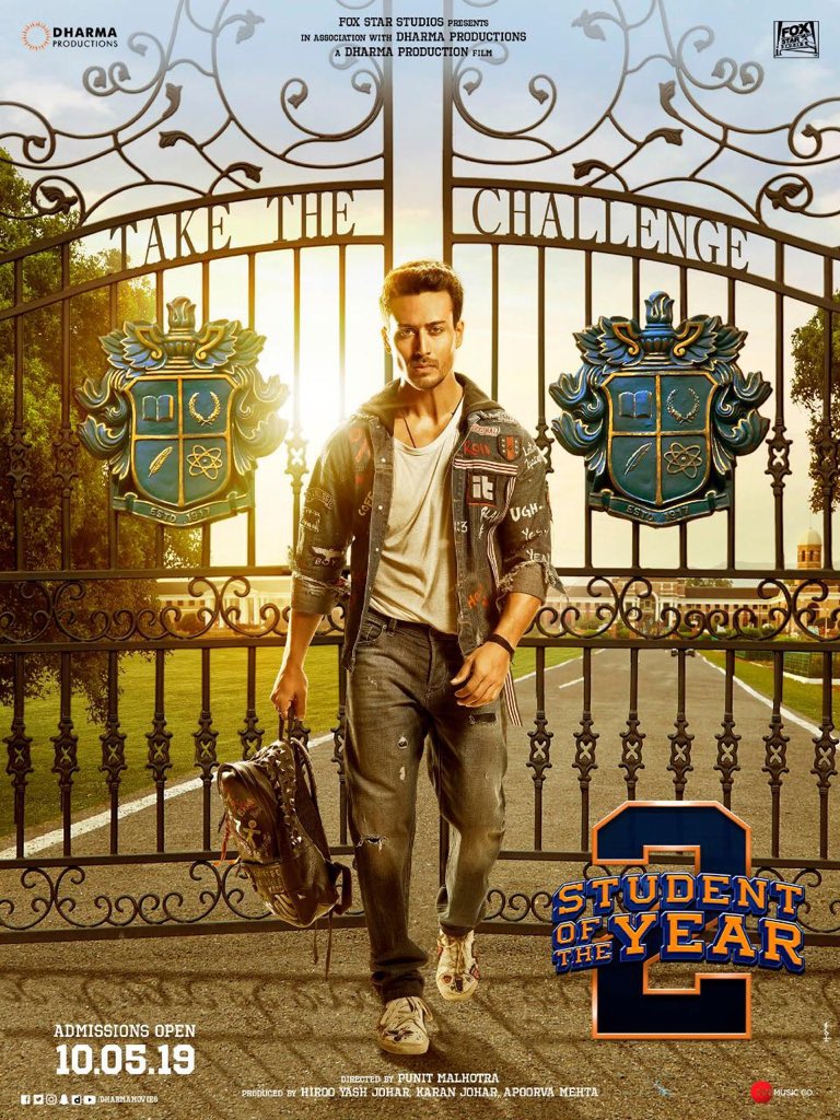 Student Of The Year Movie HD Poster Wallpaper First Look