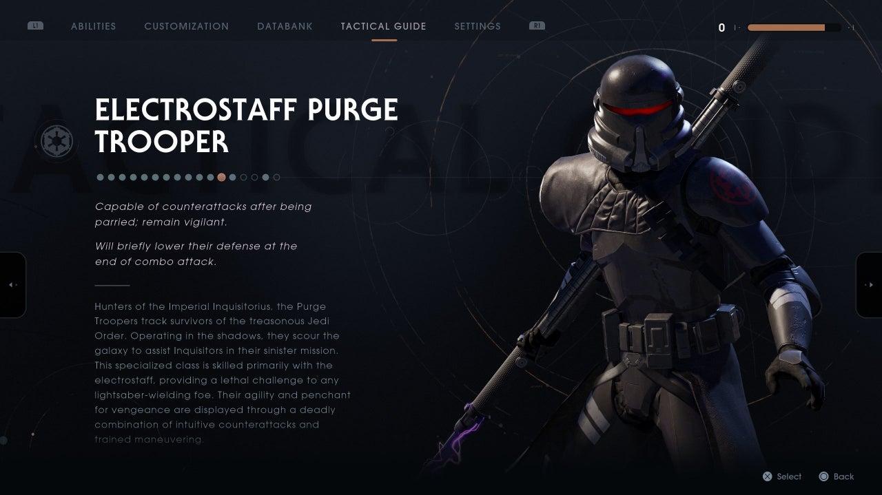 Electrostaff Purge Trooper Star Wars Jedi Fallen Order Wiki