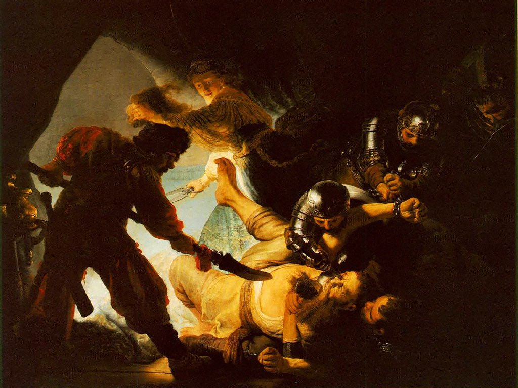 My Wallpaper Artistic Rembrandt The Blinding