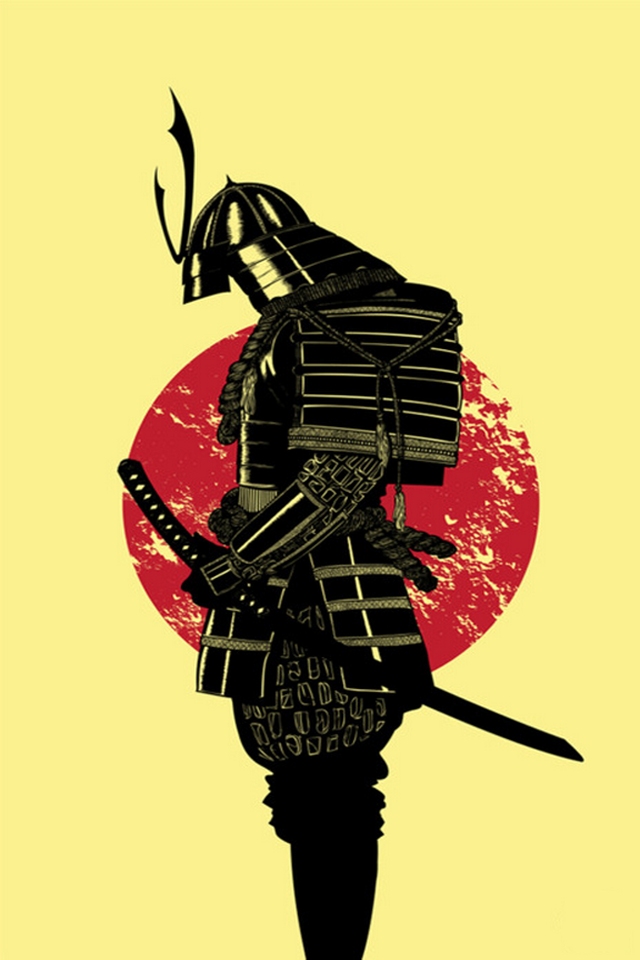 Samurai iPhone Wallpaper Photo