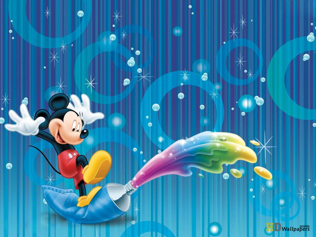 3d Mickey Paste HD Wallpaper