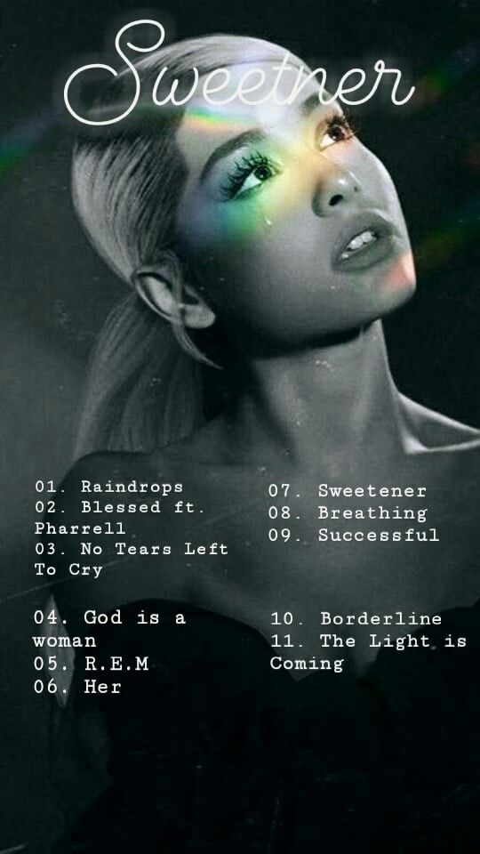 Sweetner Tracklist Ariana Grande Songs Hair