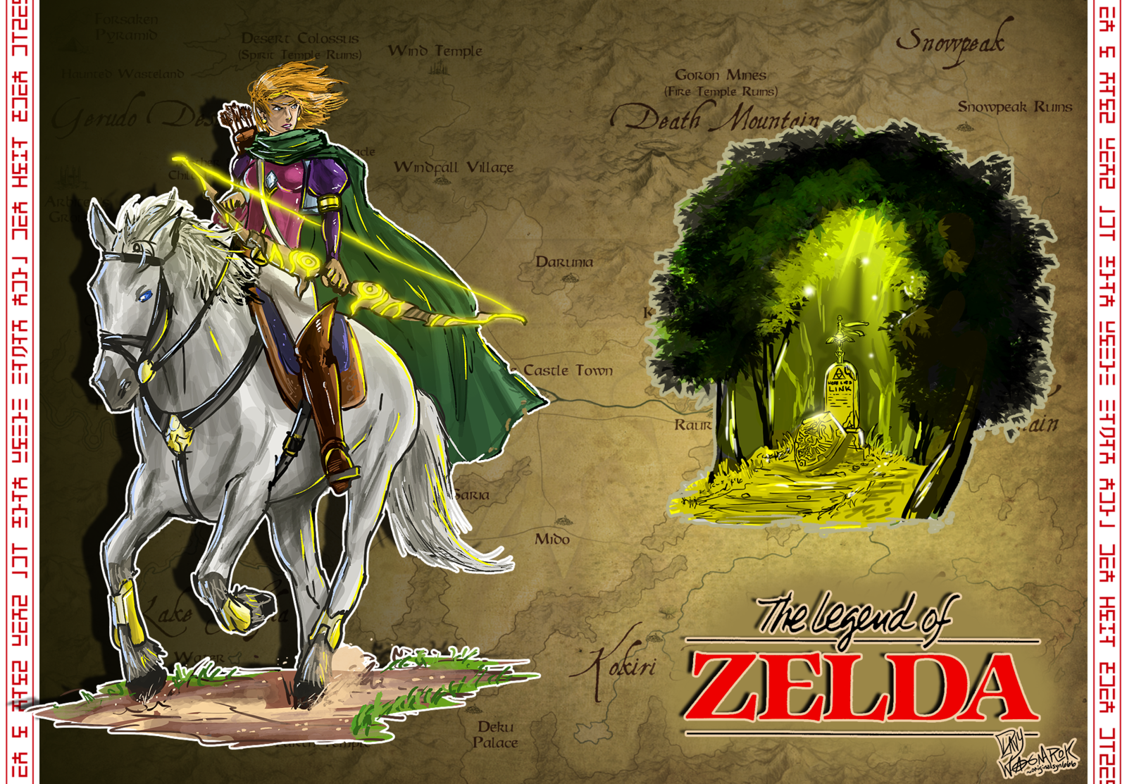 Long Live Zelda Wallpaper By Davywagnarok