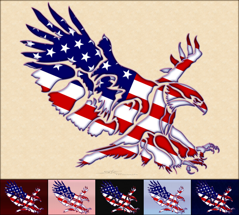 American Eagle Wallpack Blue Logo For Eagles Flags