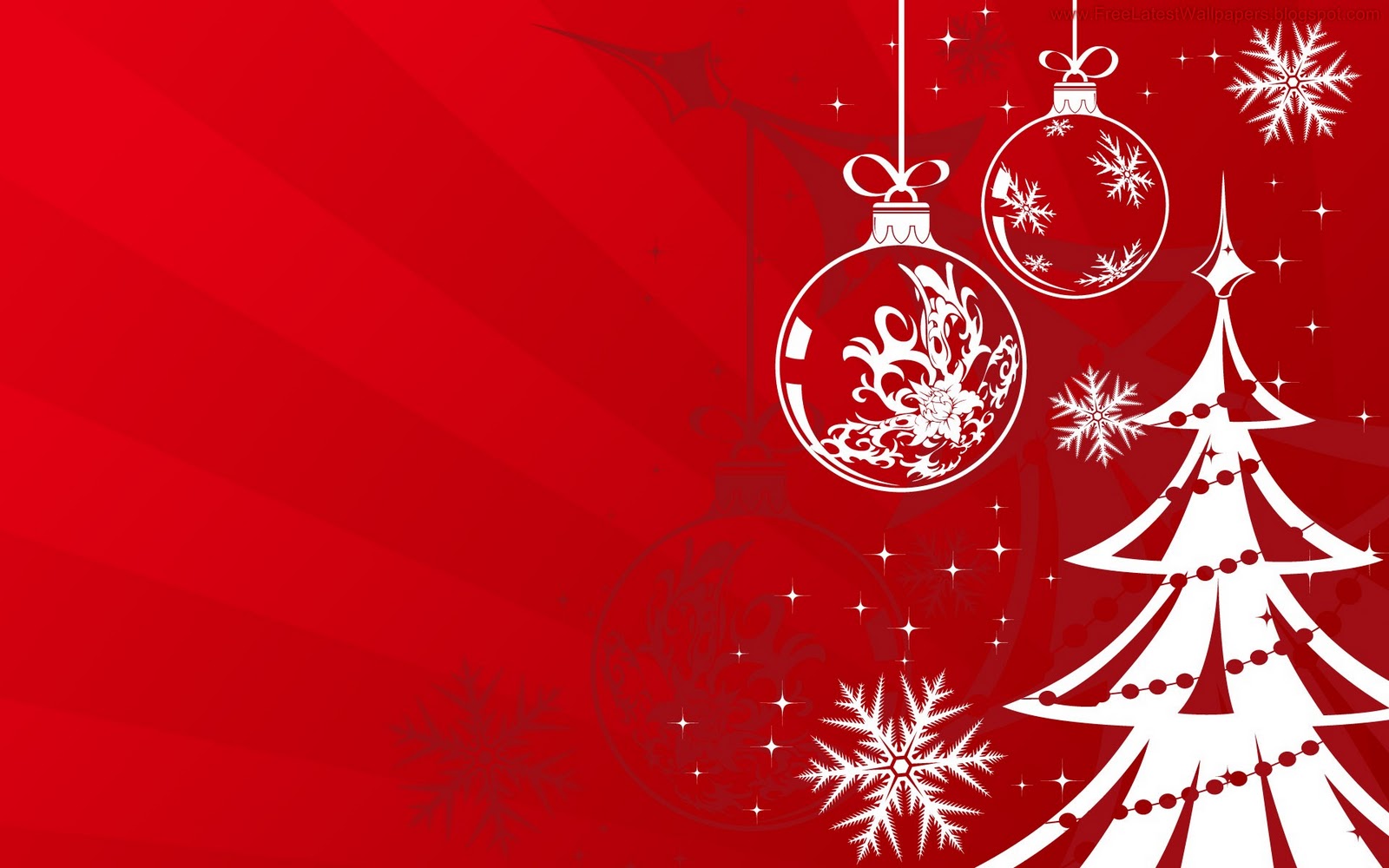 Magical Red Christmas Card Wallpaper The Database