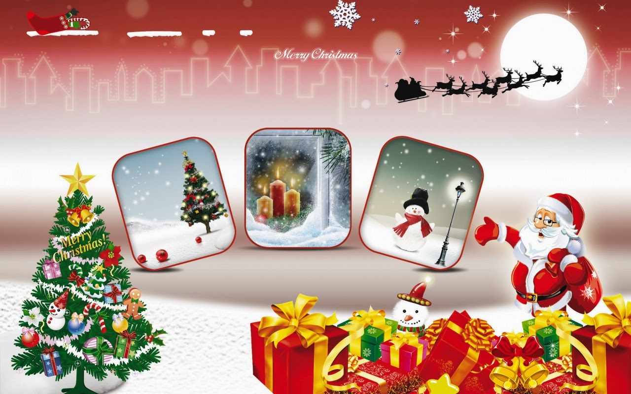 Free download Cute Merry Christmas background Full HD 1080p ...