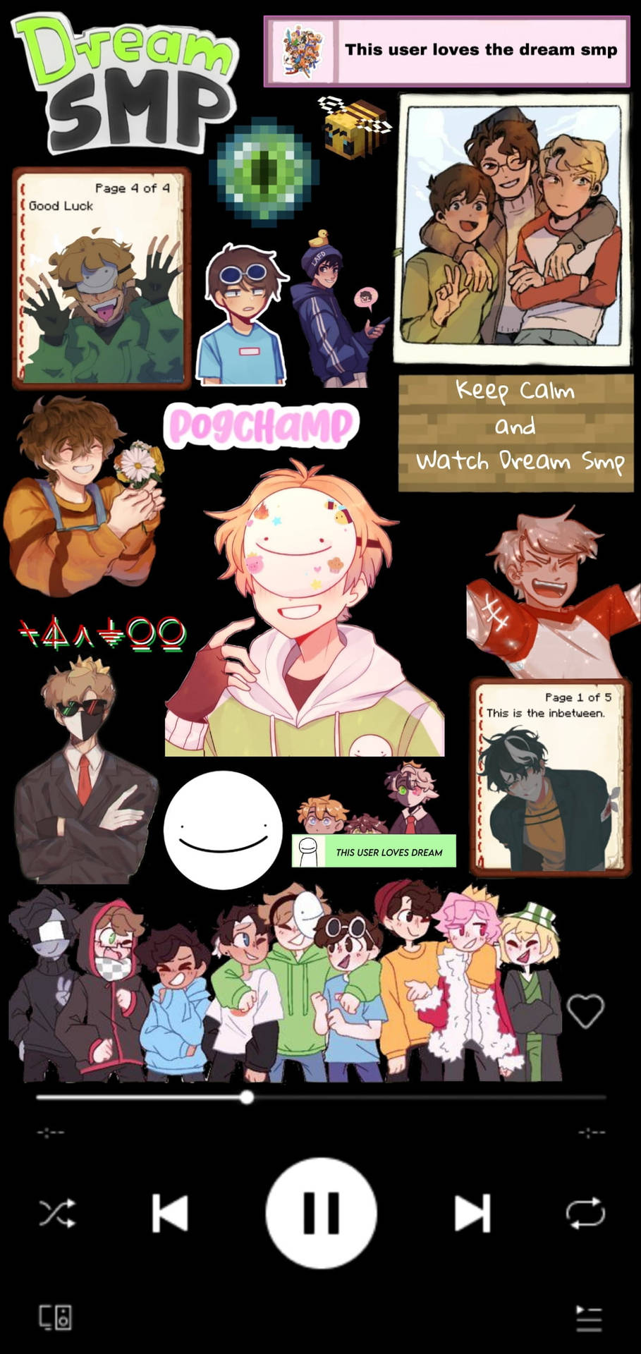 Ranboo Dsmp Collage 2ba3dn2qx1bzz5io Wallpaper