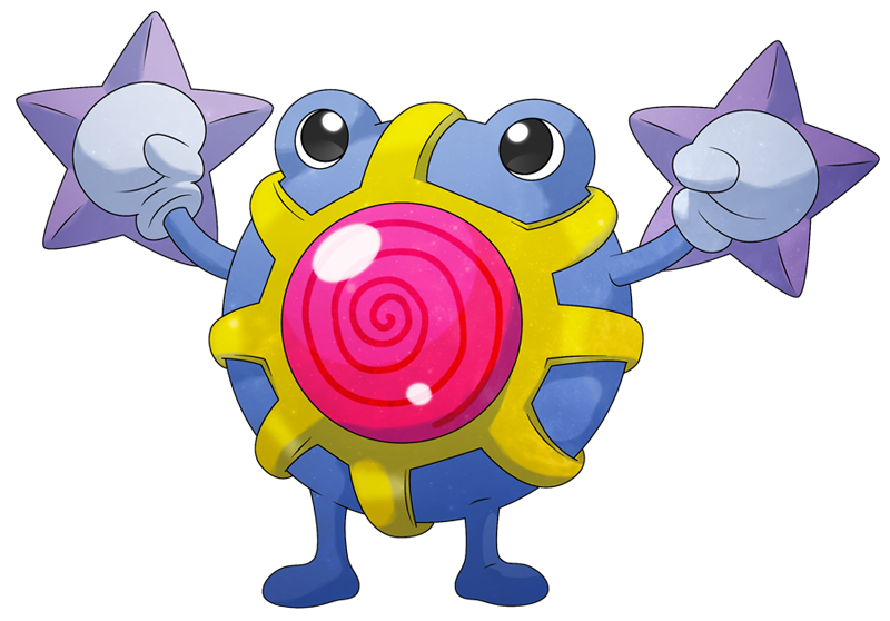 Poliwhirl Starmie By Hallowdew
