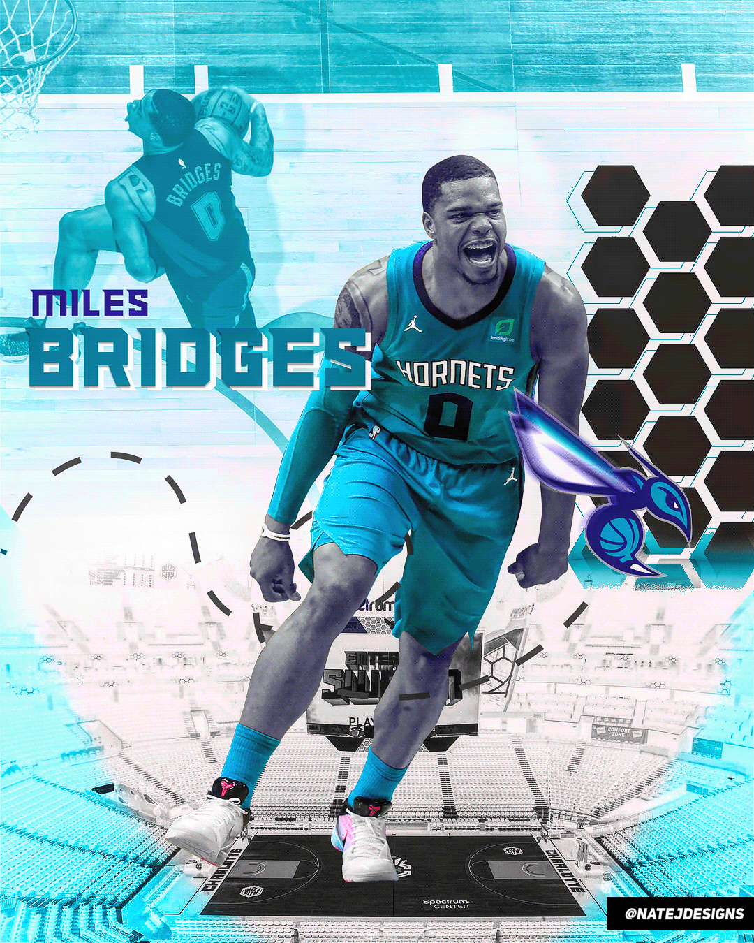 Free download Hornets Just send Miles Bridges to the All Star Game already  1024x547 for your Desktop Mobile  Tablet  Explore 23 Miles Bridges  Wallpapers  Old Bridges Wallpaper Bridges Wallpaper