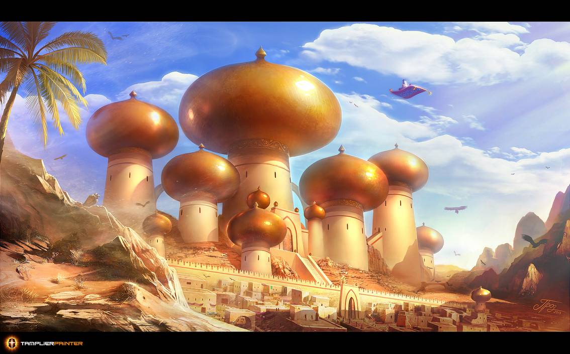 Agrabah By Tamplierpainter