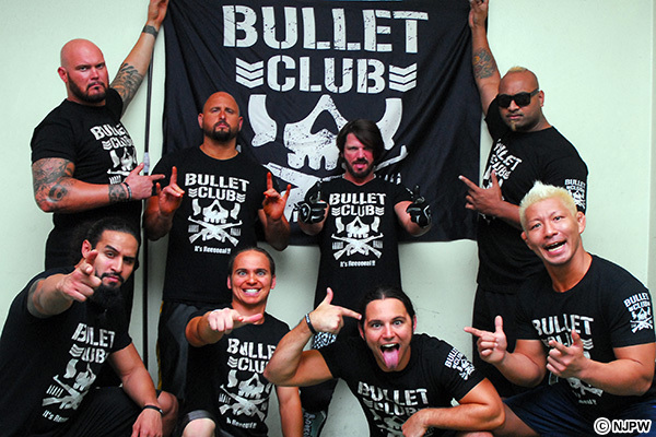 New T shirt BULLET CLUB Its Real New Japan Pro Wrestling 600x400