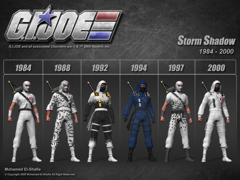 GIJOE Storm Shadow 3D Design by Poser96 on
