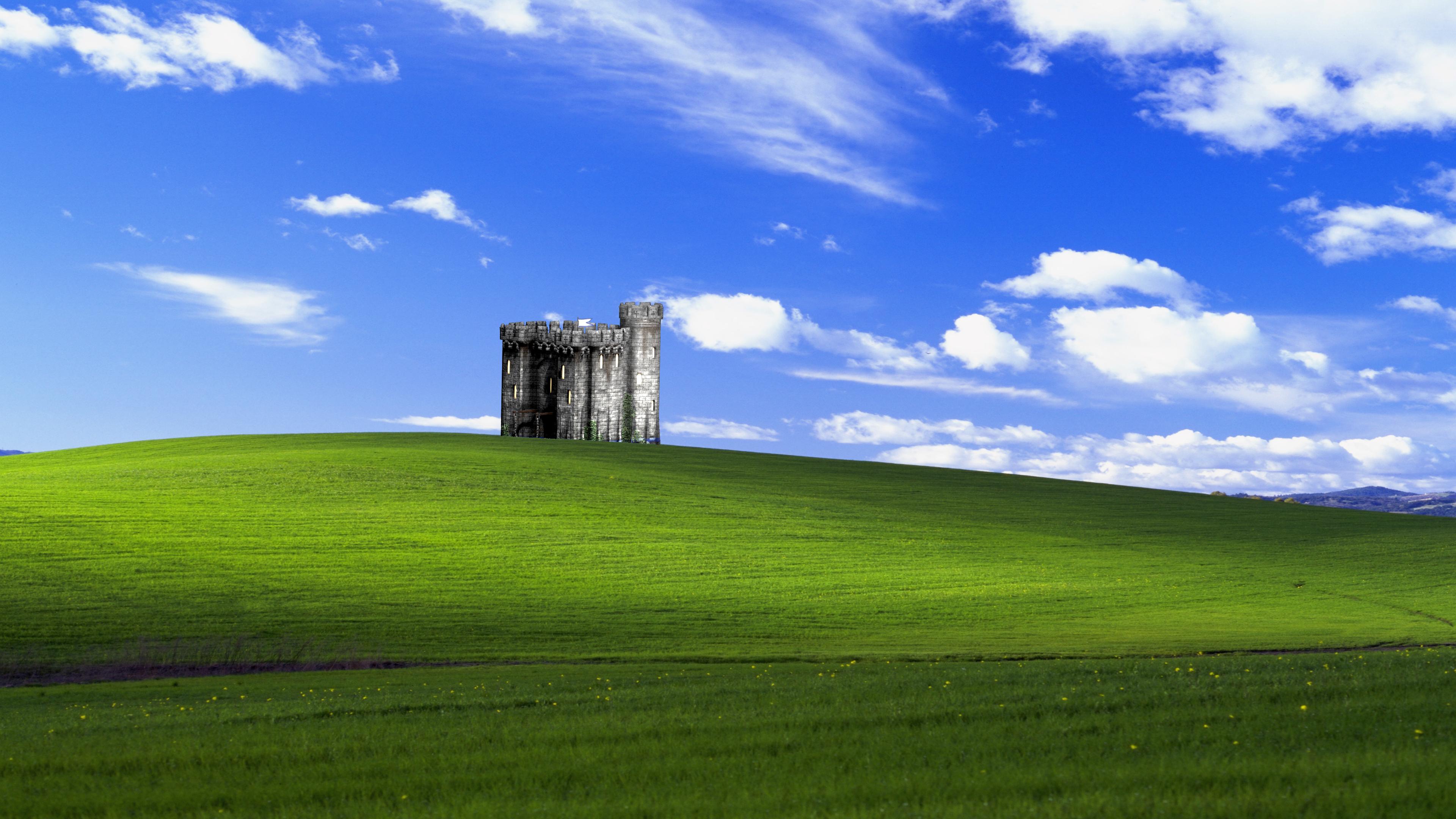 4k Age Of Empires Ii Castle Windows Xp Wallpaper Gaming