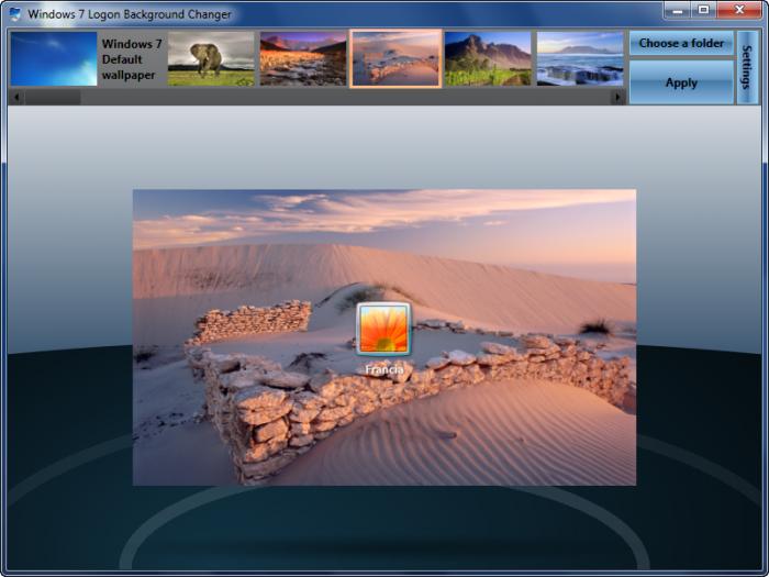 Galer A Multimedia De Windows Logon Background Changer