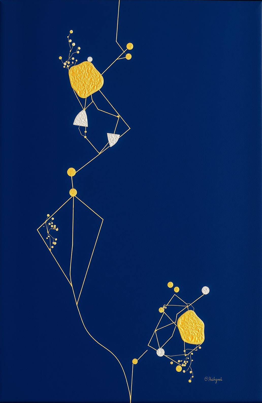 Navy Blue Background