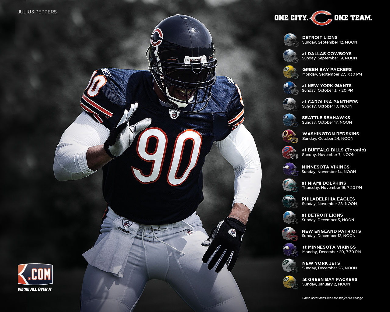 Chicago Bears Wallpaper Background Desktop Background Nfl