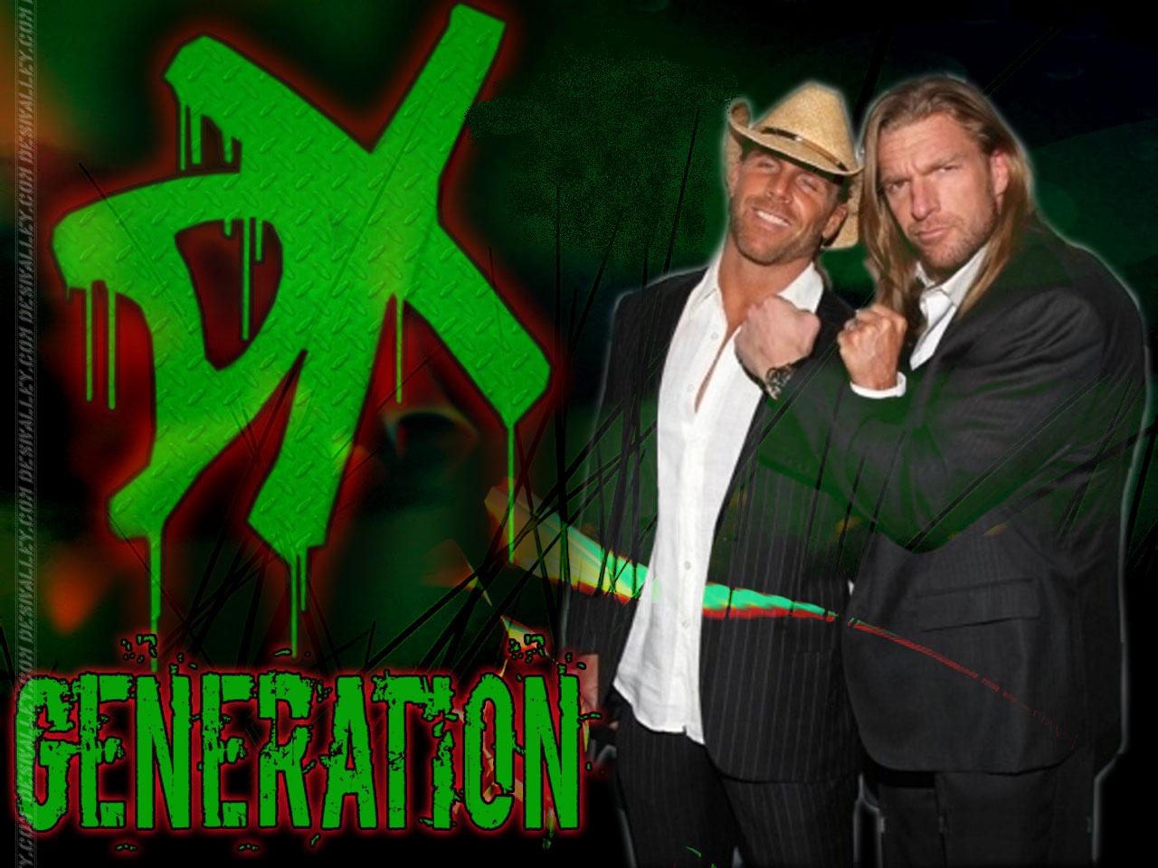 Wwe Desivalley Wallpaper Of Dx Generation Img