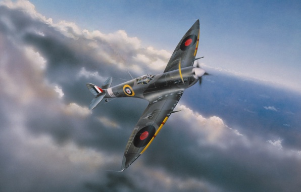 Mk Vi Art Ww2 War Painting Aviation Wallpaper Photos Pictures