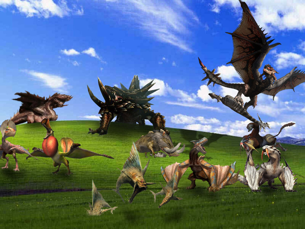Monster Hunter Windows Vista Background Image By Antonio28513 On