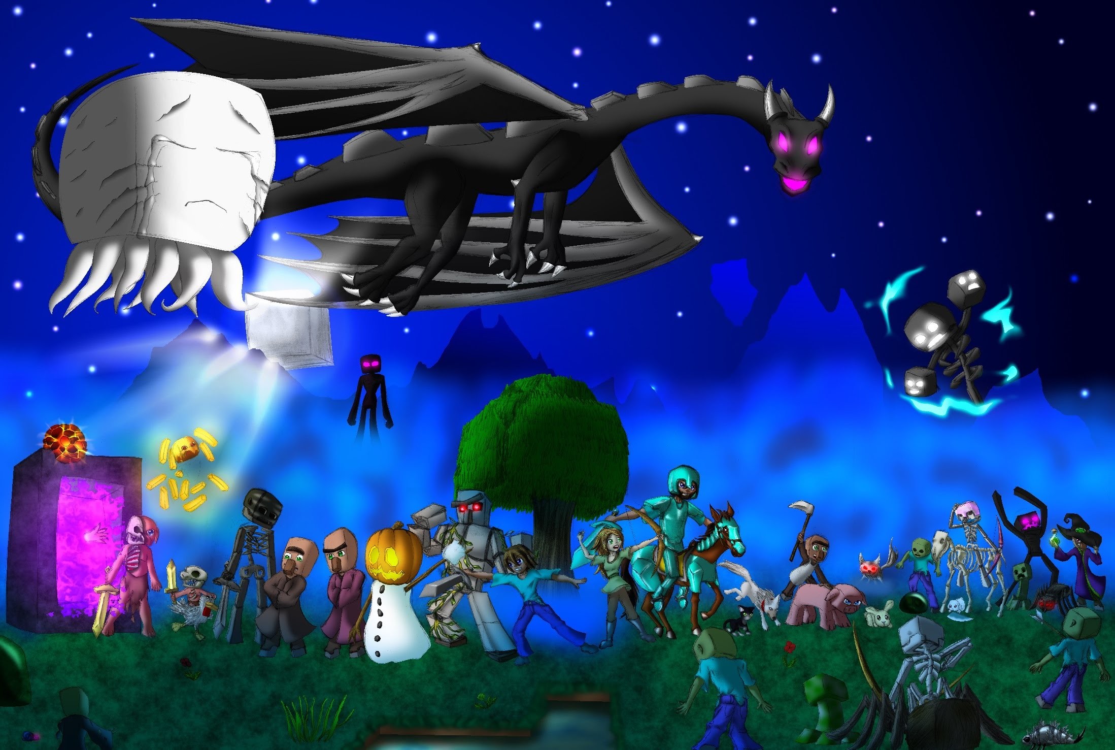 Epic Minecraft Wallpaper Pictures