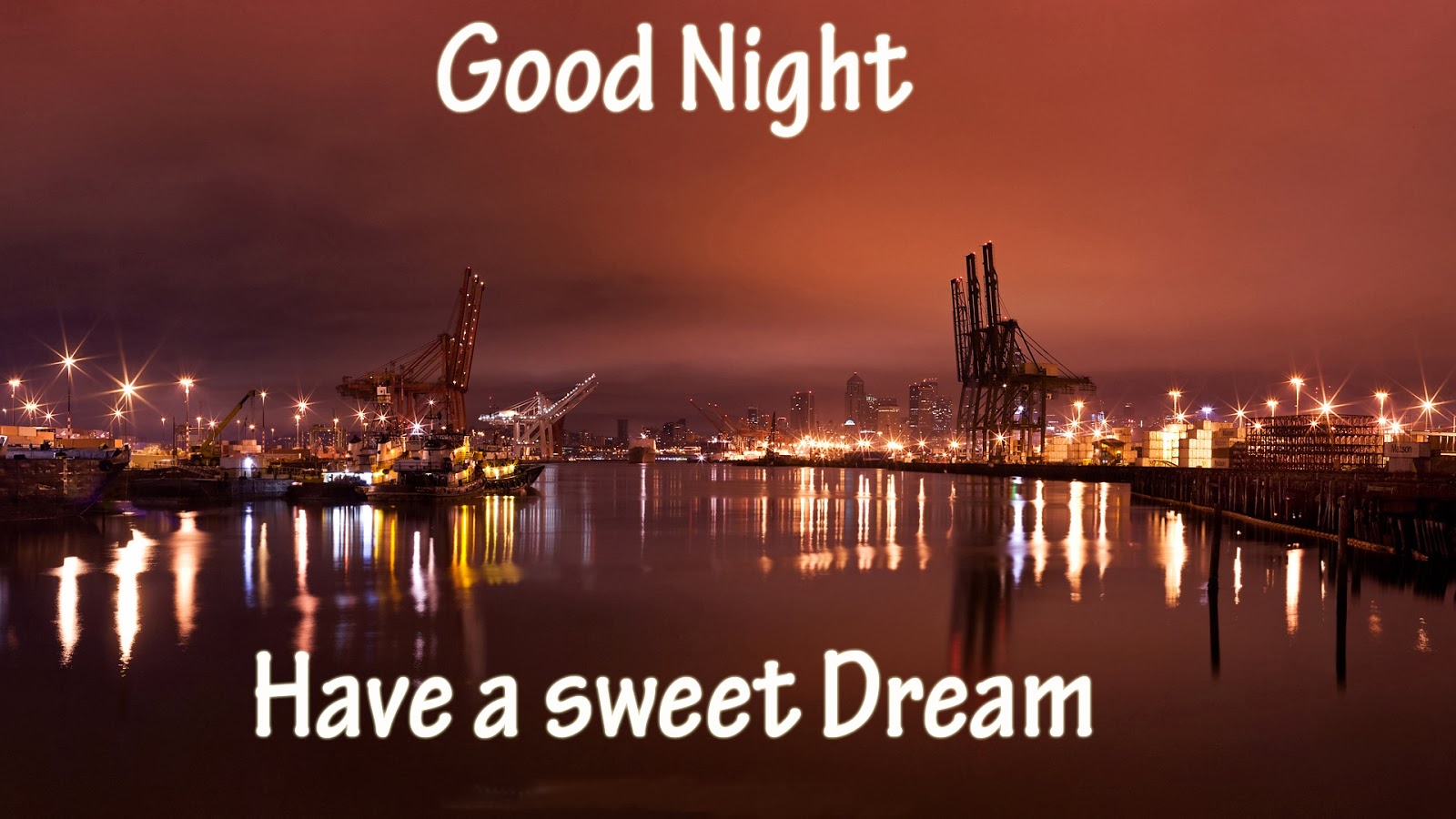 Good Night Sweet Dreams Wallpaper