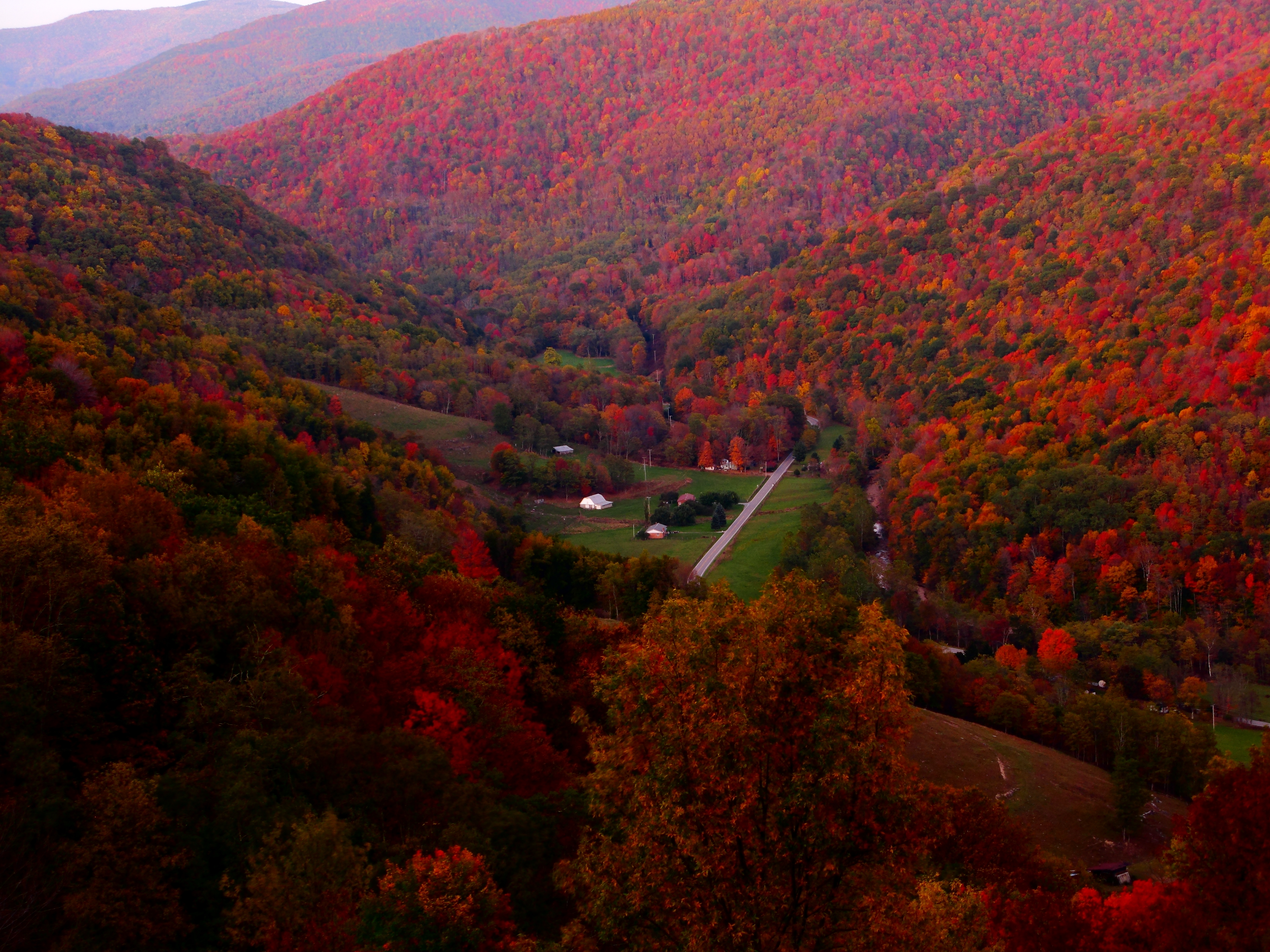 File Autumn Mountain Village Scene Virginia Forestwander Jpg