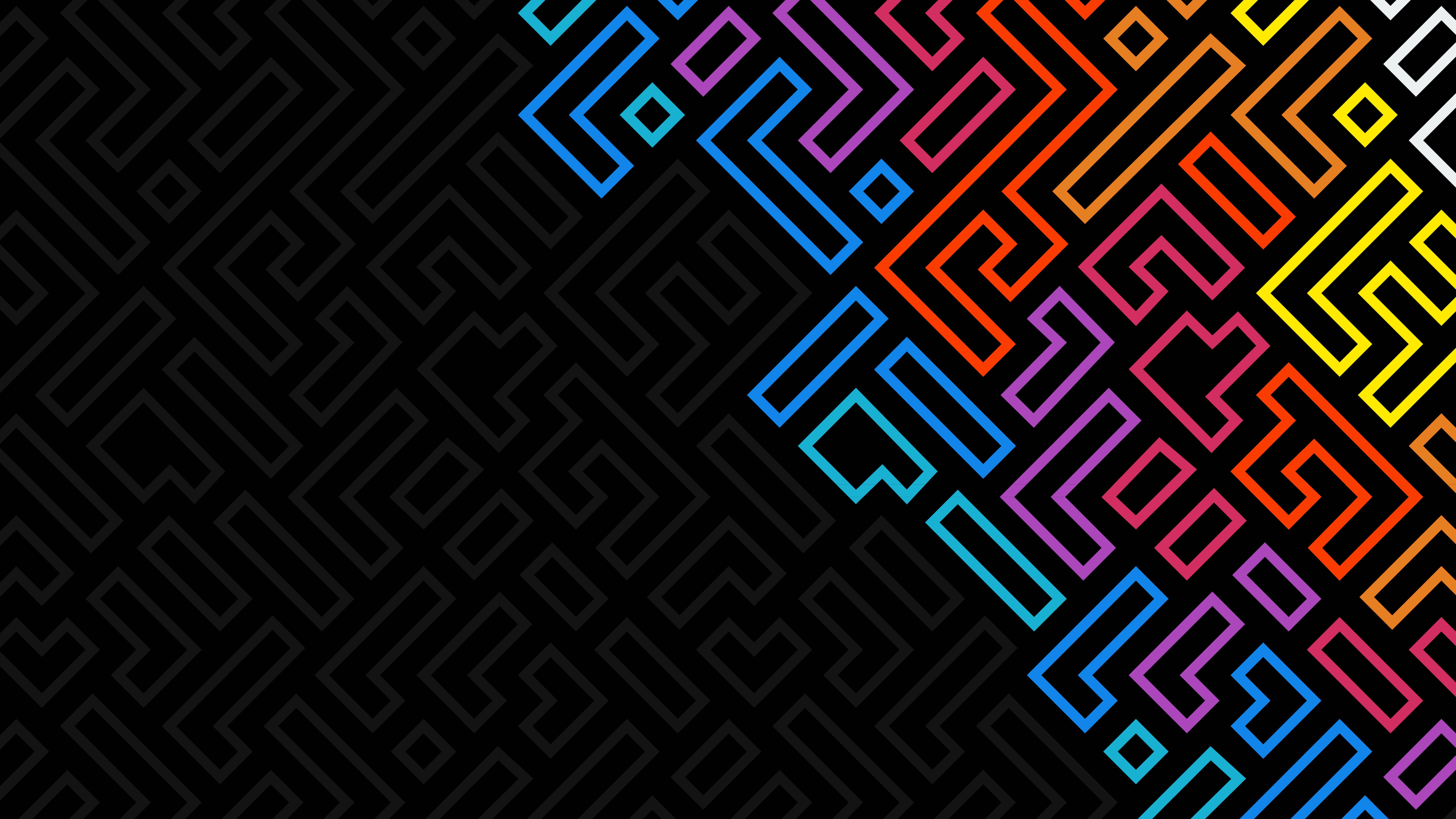 Colorful Abstract Shapes 8k Wallpaper R