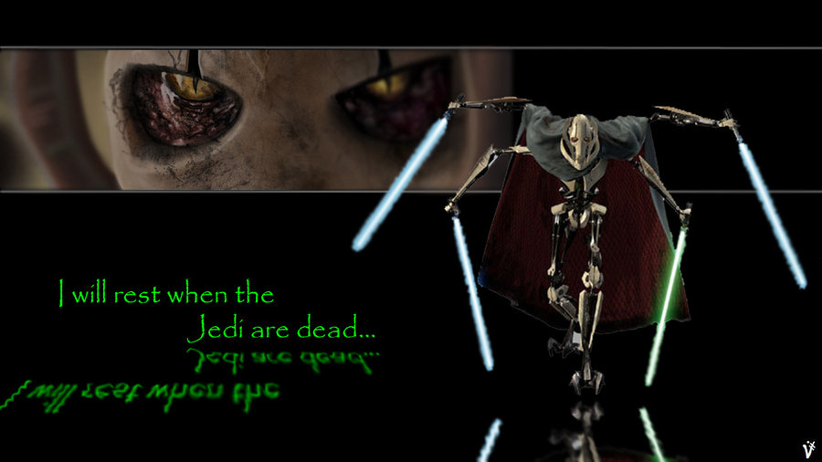Just Some Basic Photoshopping To Make A General Grievous Wallpaper For