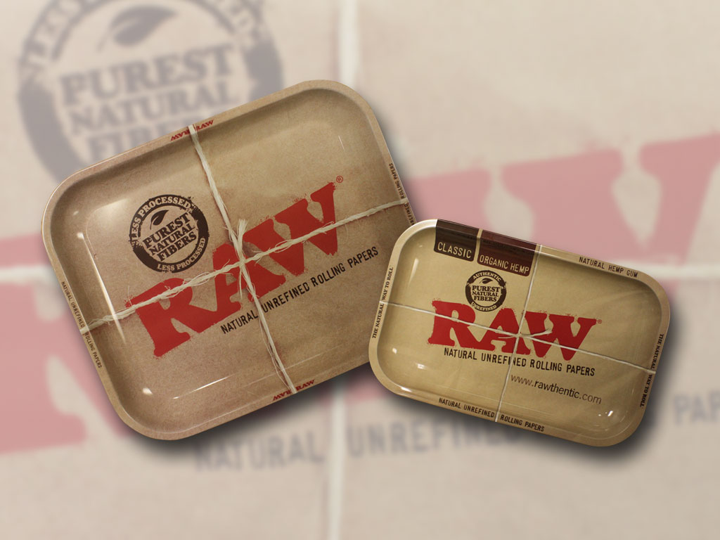 Raw Papers Logo Trays