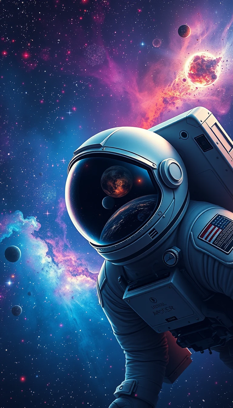 Really Cool Astronaut Wallpaper