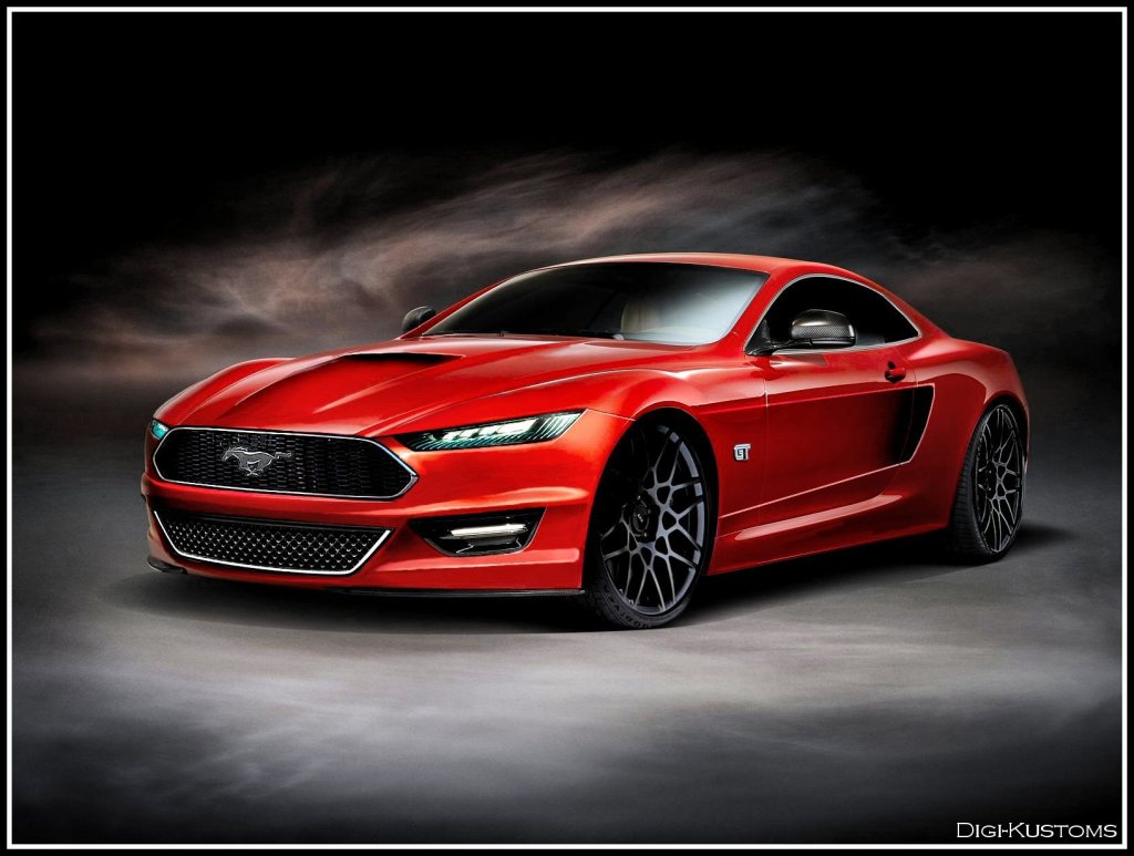 Share Some Similarities With The Current Mustang Look Renders