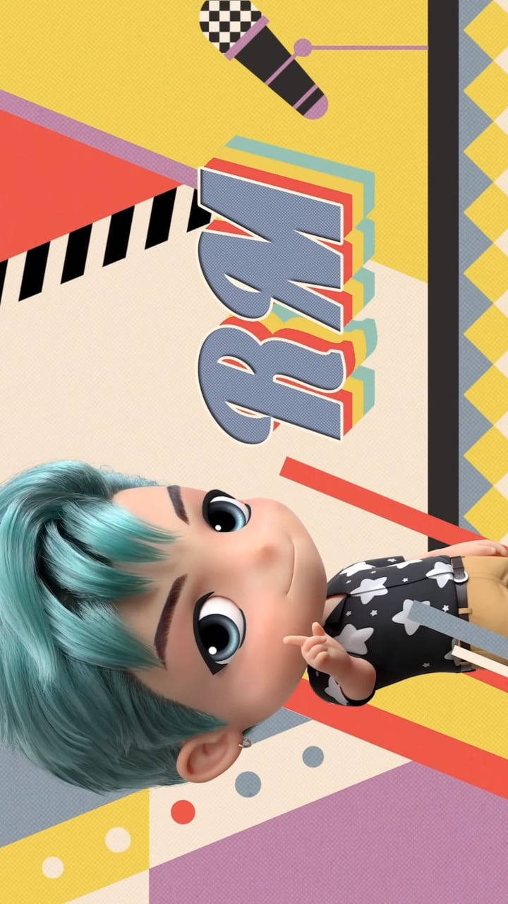 Bts Rm Cute Wallpaper