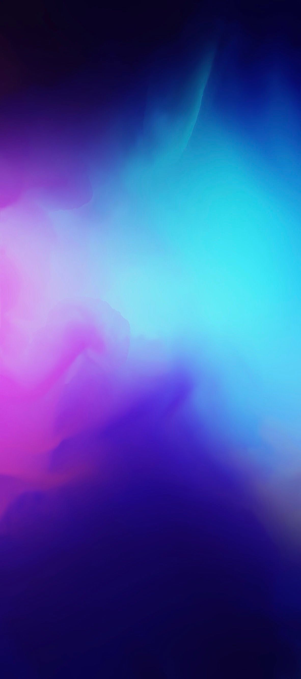 Ios iPhone X Blue Purple Abstract Apple Wallpaper