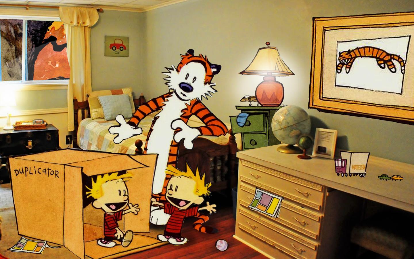 Calvin Hobbes Invade The Real World In Awesome Fan Art Icbook