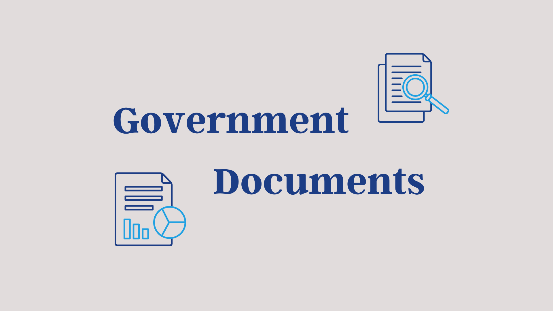 New Government Documents Available Lydia M Olson Library
