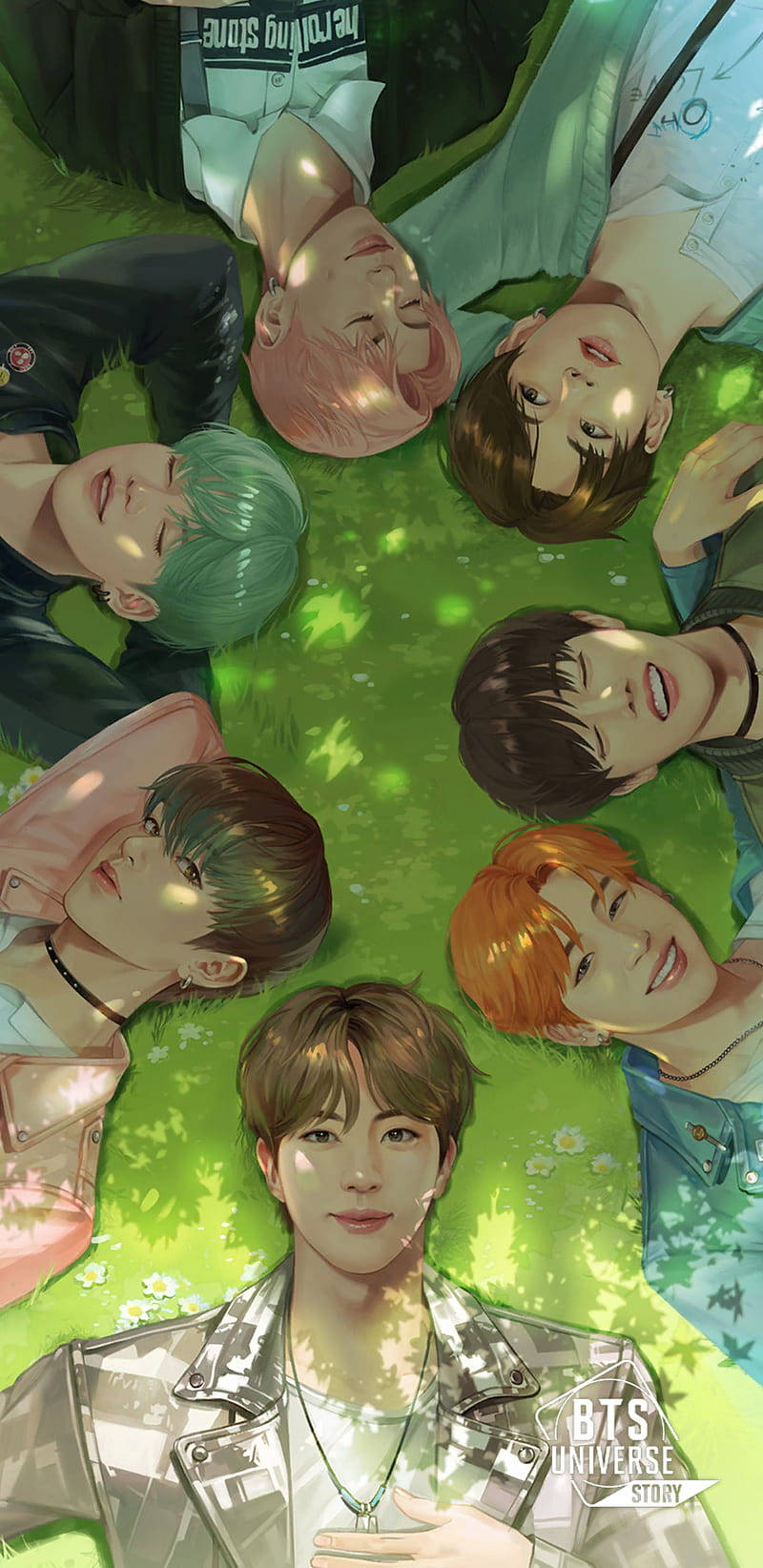 Bts Anime Wallpaper