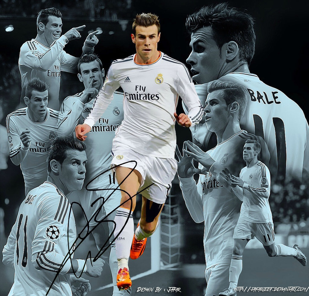 Gareth Bale Real Madrid By Jafarjeef Customization Wallpaper