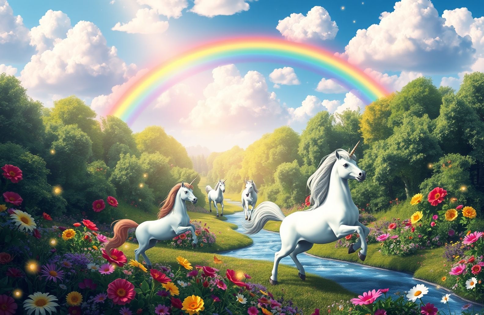 Unicorns Background