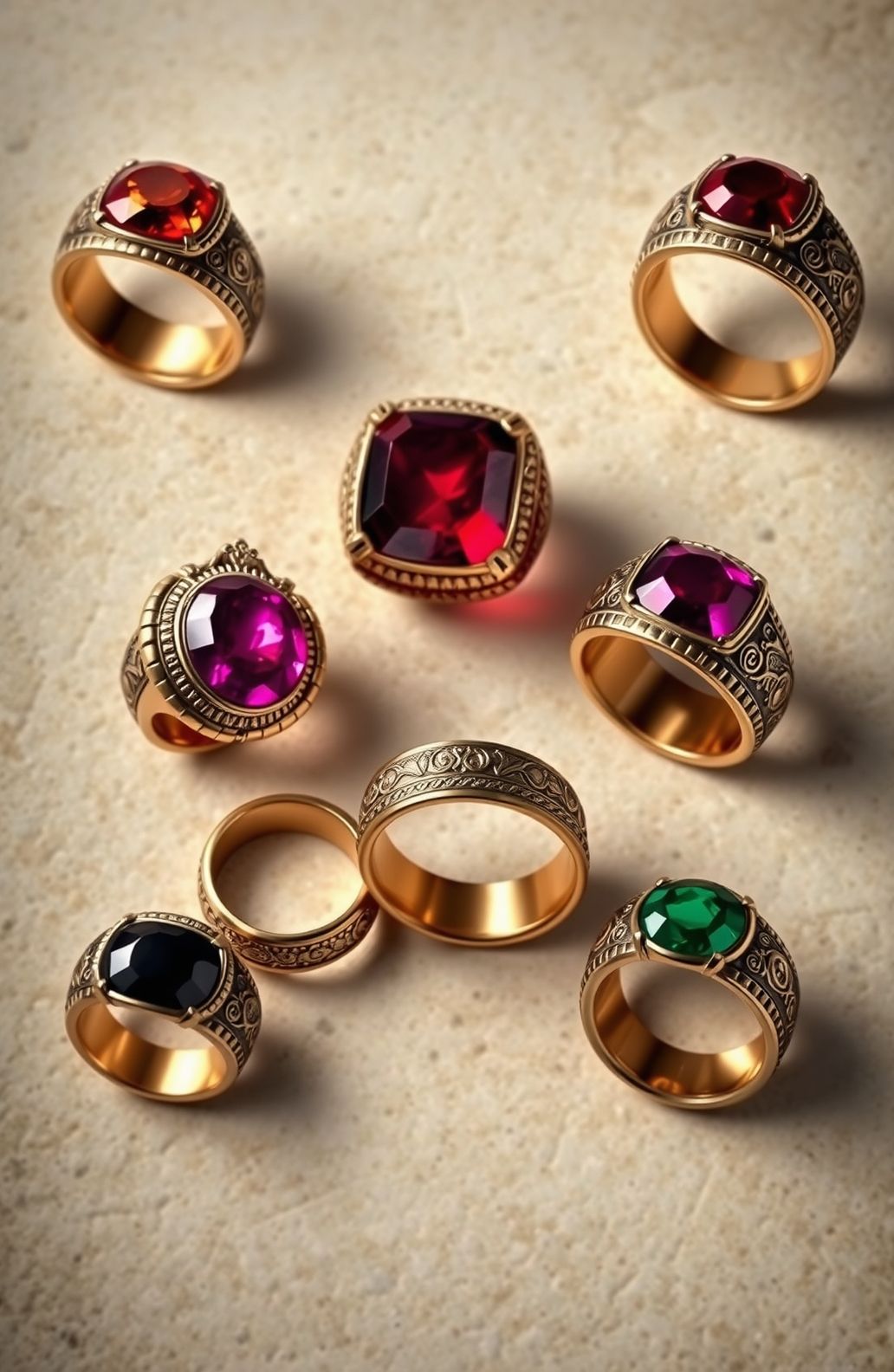 Wallpaper Of Roman Rings