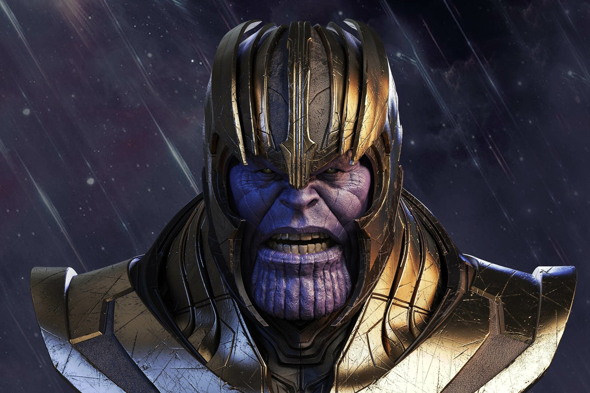 Supervillain Thanos Background Wallpaper Baltana