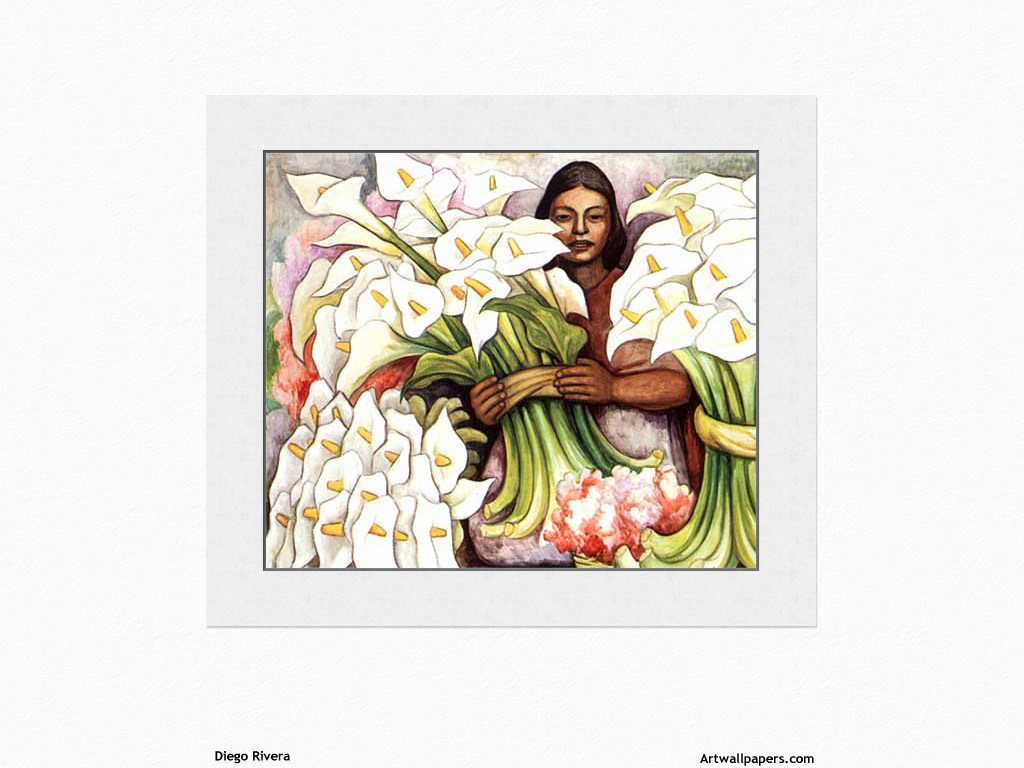 Diego Rivera Paintings Print Poster Wallpaper