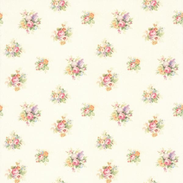 Vicky Pearl Floral Bouquet Wallpaper Warehouse