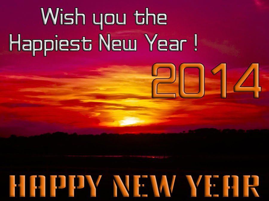Happy New Year 2014 Scenery Images