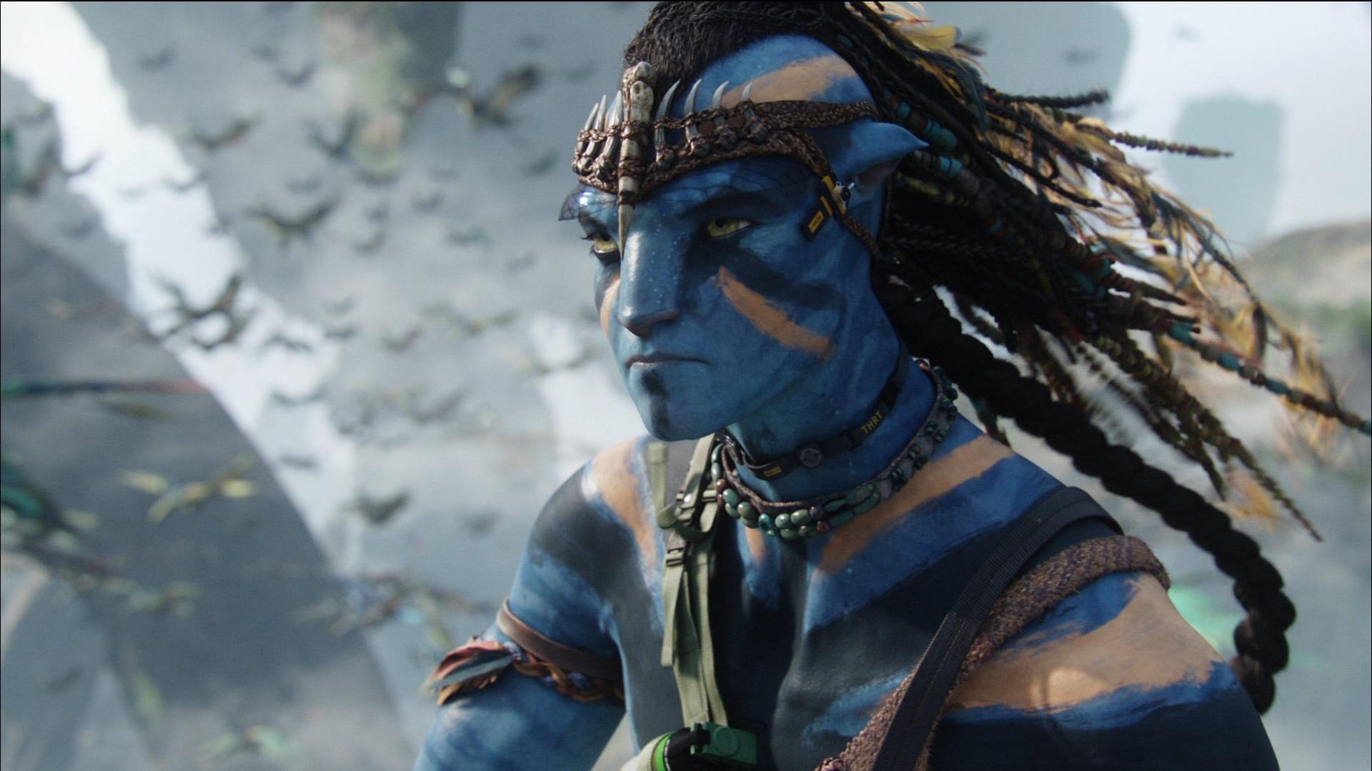 Jake Sully In War Avatar Movie