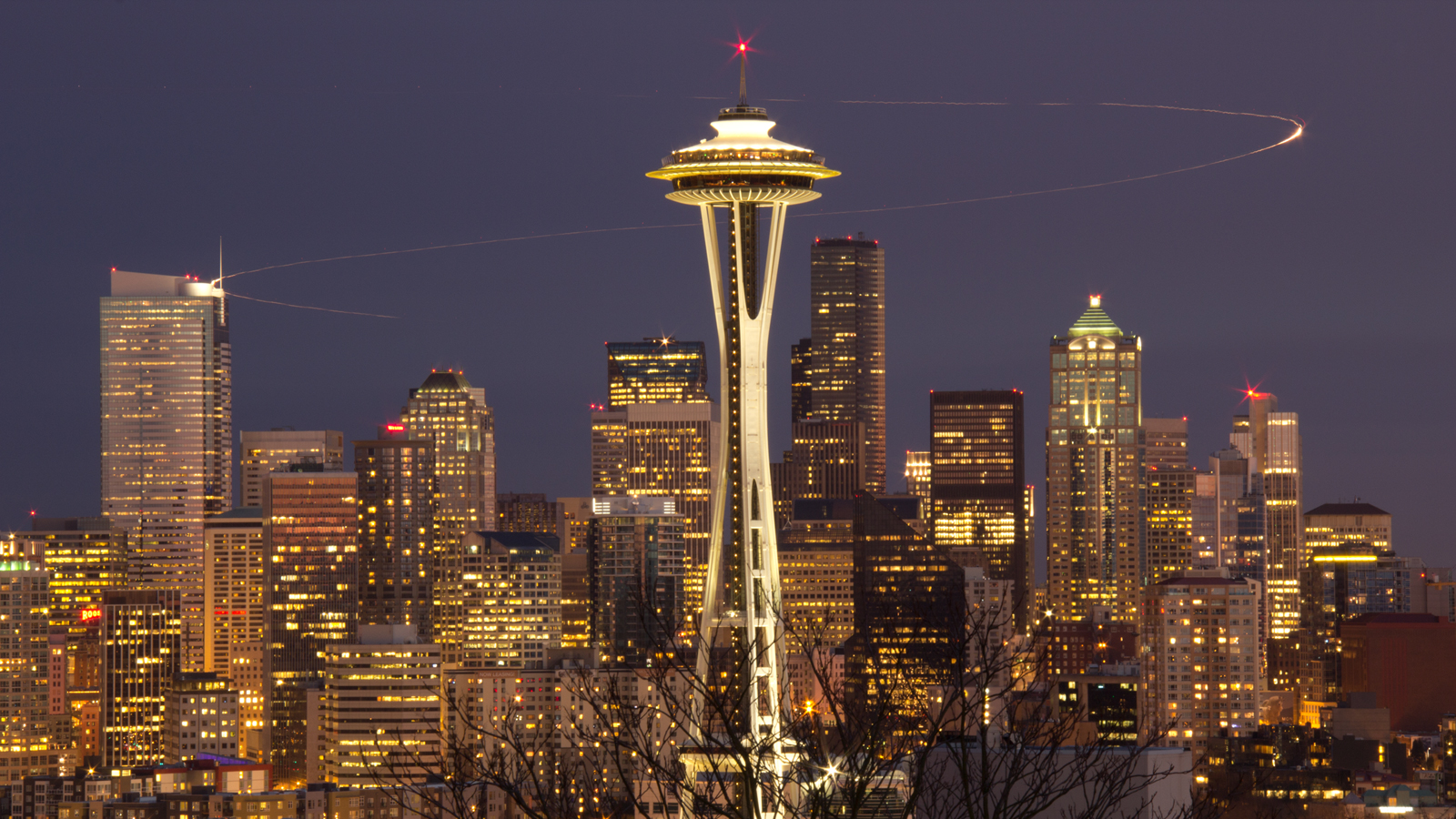 Seattle Skyline HD Hintergrundbilder