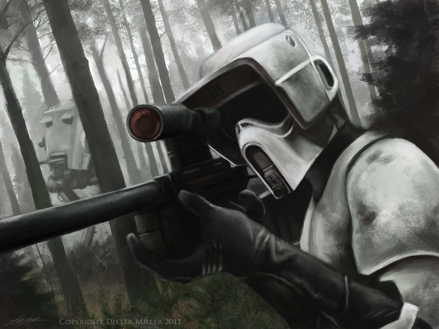 Scout Trooper Star Wars Empire