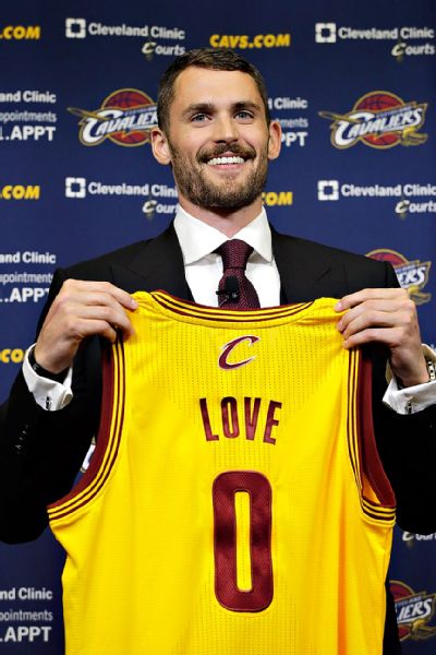 Cleveland Cavaliers Kevin Love Grey Static Jersey